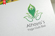 Athaya / Yoga - Logo Template, a Branding & Logo Template by Artha Desain (Thumbnail 1 of 5)