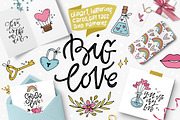 Big Love Graphics Set, a Decorative Illustration by Anna Krestiannykova (Thumbnail 1 of 12)