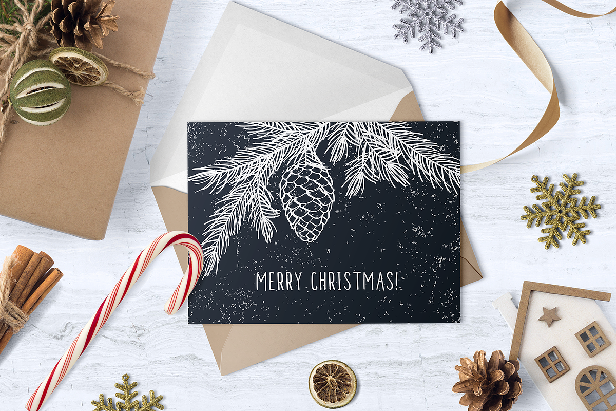 Winter Collection, a Decorative Illustration by Tkoko vectors & patterns (Photo 9 of 15)
