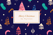 BEST CHRISTMAS BUNDLE 16 PRODUCTS, an Animal Illustration by MoleskoStudio (Thumbnail 33 of 56)