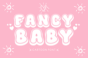 Fancy Baby - Cute Font Types, a Font by KiddoGlyphs Studio (Thumbnail 1 of 3)
