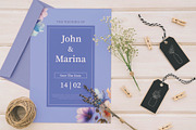 Beautiful Wedding Invitation Card, an Invitation Template by Workhu (Thumbnail 1 of 3)