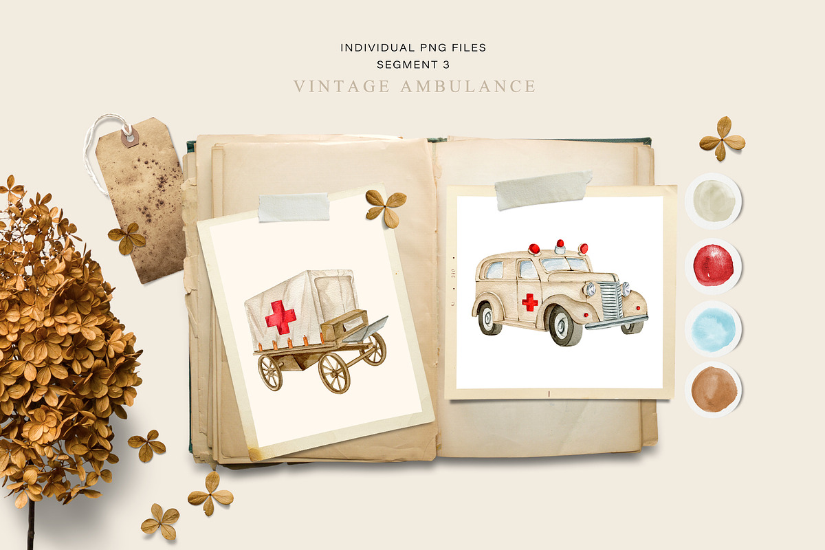 Medicine Vintage collection, a Healthcare Illustration by CrystalinaShop (Photo 4 of 10)