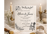 Wedding Clipart Icons Line Art black, a Person Illustration by artinspirestudio (Thumbnail 8 of 9)
