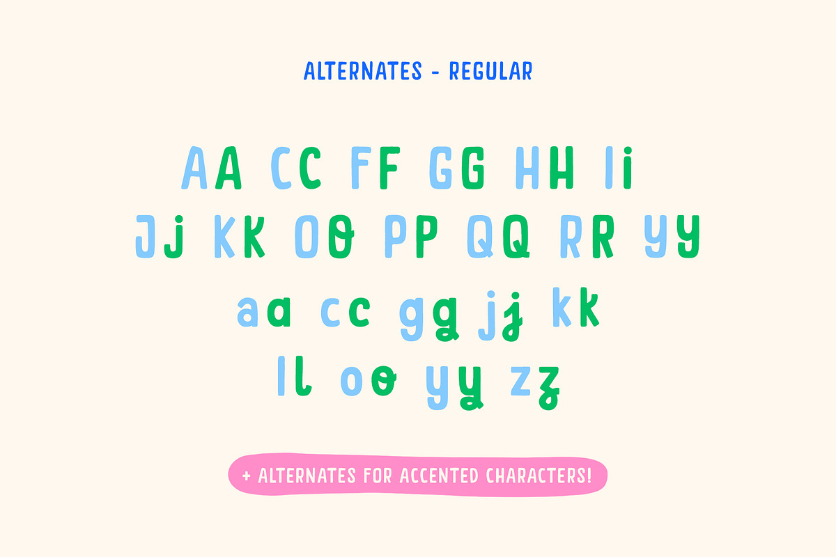 Freakin' Cool - Handwritten fonts, a Sans Serif Font by Carole Chevalier (Photo 9 of 12)