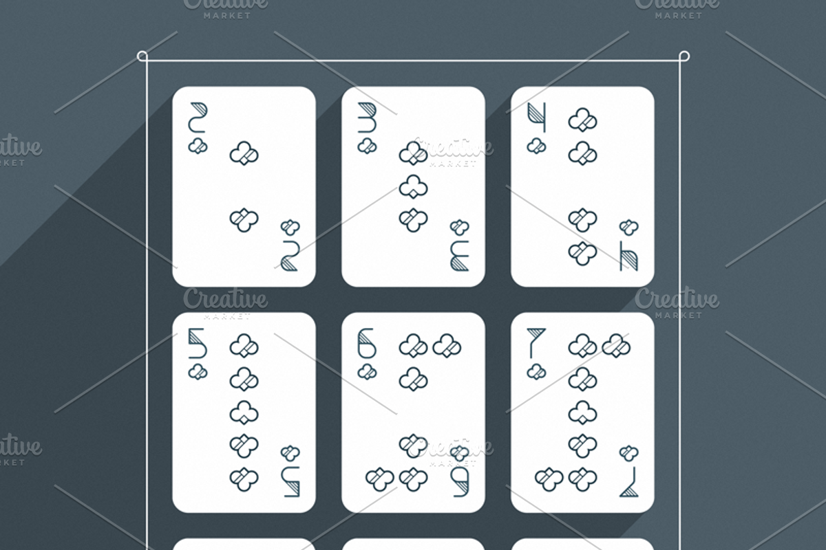 Playing Cards Set *50, a Graphic by Offshore Shop (Photo 8 of 10)