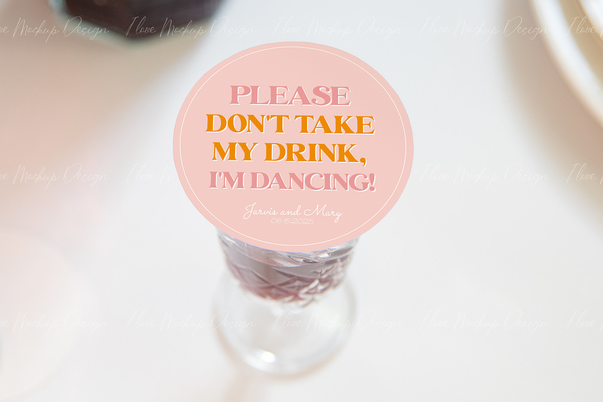 Don't Take My Drink Coaster Mockup, a Product Mockup by ILoveMockupDesign (Photo 4 of 10)