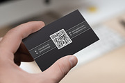 Simple QR Code Business Card 45, a Business Card Template by ND Design (Thumbnail 6 of 7)