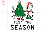 Retro Christmas Sublimation Bundle, a Decorative Illustration by DiamondShop (Thumbnail 3 of 11)