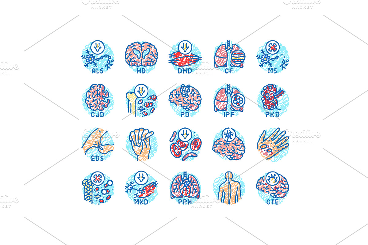 incurable disease doctor patient, an Object Illustration by pikepicture