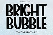 Bright Bubble, a Sans Serif Font by InermediaSTUDIO (Thumbnail 1 of 8)
