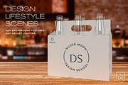 3D 6-Pack Carrier Mockup, a Packaging Mockup by Silver Moon Design School (Thumbnail 3 of 3)