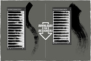 Strokes and Streaks - Vector pack, a Texture Graphic by Downloads for Designers (Thumbnail 8 of 9)