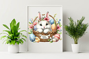 Happy Easter Sublimation Clipart Bu, an Illustration by SVGArt (Thumbnail 7 of 8)