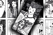 Collage Sheet - Aubrey Beardsley, a Print Template by Kseniya-Omega (Thumbnail 2 of 3)