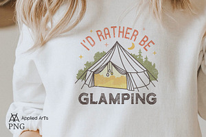 Glamping Tent PNG Sublimation