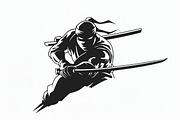 Samurai Ninja Sword Battle, an Illustration by Designs_River (Thumbnail 7 of 10)