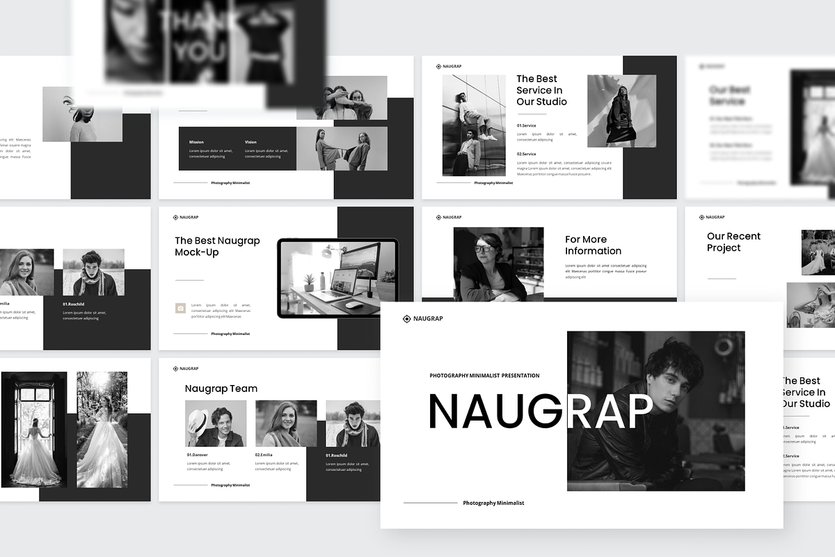 Photography Minimalist Powerpoint, a Presentation Template by SquidPixey (Photo 4 of 6)
