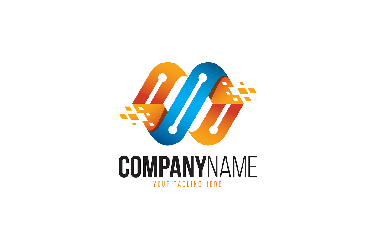 Infinity Logo, a Branding & Logo Template by Xoovion