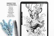 Ultimate Tattoo Procreate Brushes, a Brush Add-On by LaurenceVArtiste (Thumbnail 3 of 7)