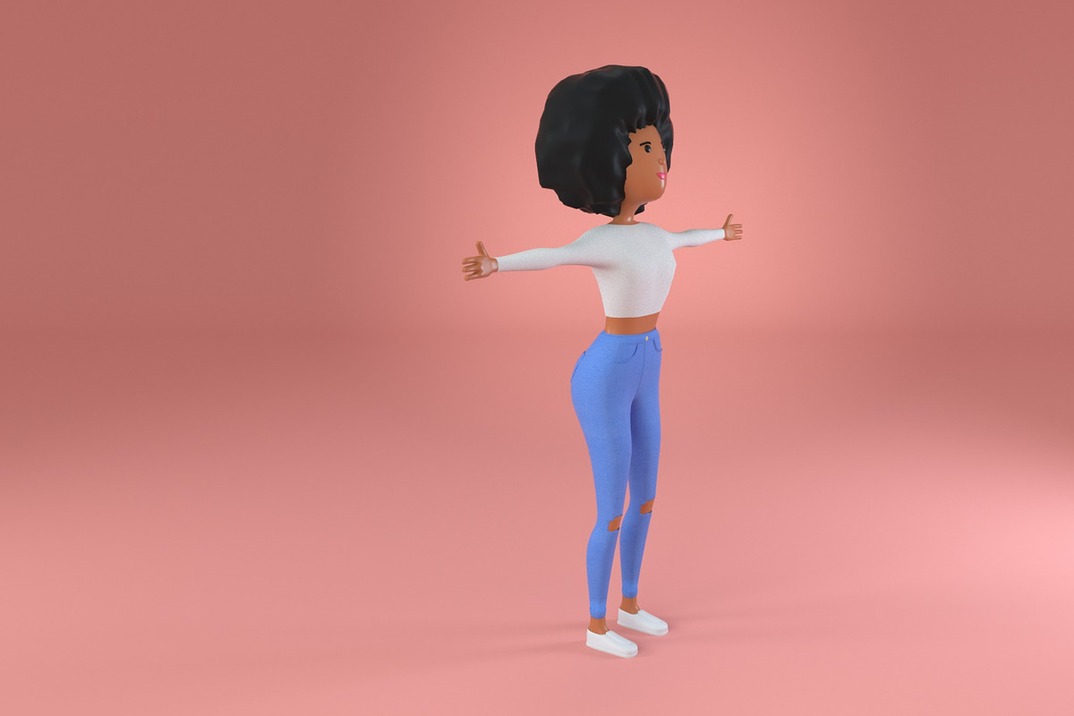 2 Female Characters Alicia, a Characters & Person 3D Model by 3DTreatment (Photo 17 of 59)