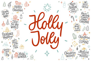 Holly Jolly Christmas Set