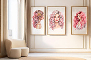 Hair salon png clipart, beauty png, an Object Graphic by Mrs.Swan_Design (Thumbnail 5 of 6)