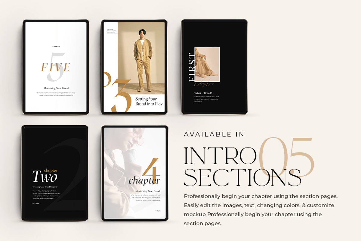 SALE Branding Workbook Creator CANVA, a Magazine Template by Eviory (Photo 7 of 43)