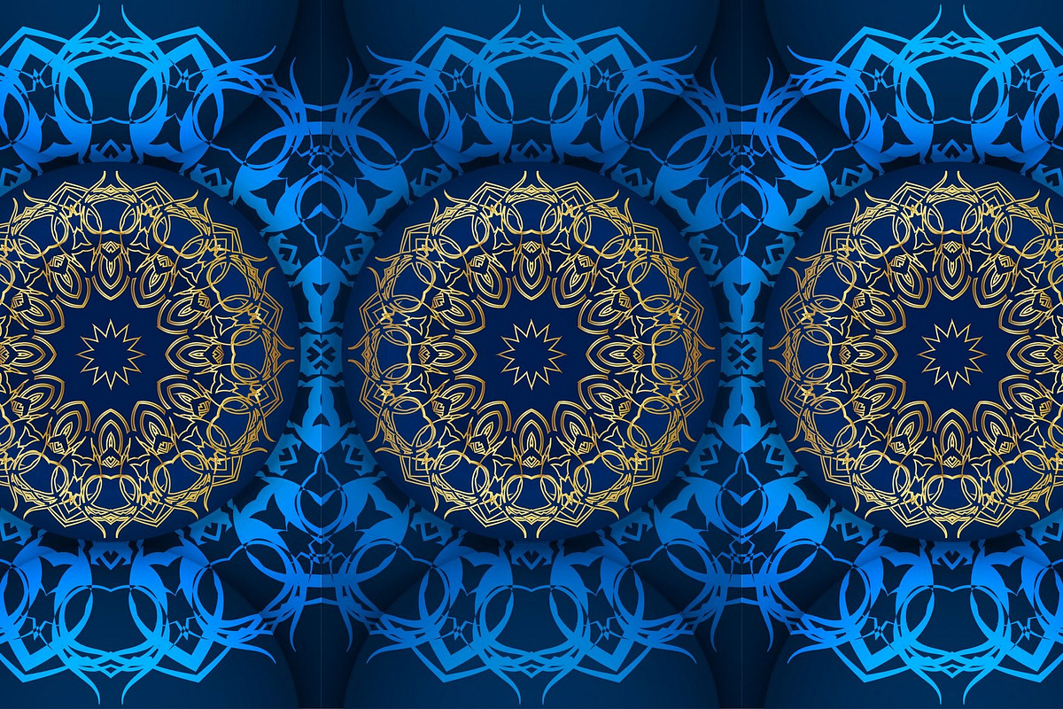 Mandala Vector Pattern Graphics Pack, a Background Graphic by NJ Himel (Photo 49 of 91)