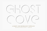 Ghost Cove | Font, a Sans Serif Font by Anthony James (Thumbnail 1 of 2)