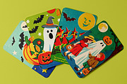 Vintage Halloween Card Illustrations, a Seasonal Illustration by Heather Green Designs (Thumbnail 3 of 9)