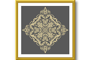 Damask Vector Orient Pattern, a Decorative Illustration by FineArtStudio (Thumbnail 3 of 3)