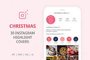 Christmas Instagram Highlight Covers, a Design Template by Amogh Design (Thumbnail 1 of 9)