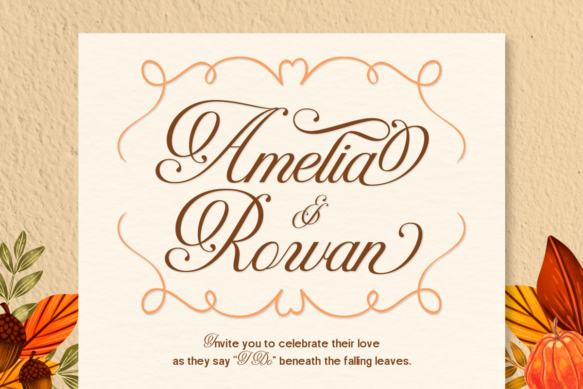 Emasline Goldenstone, a Sans Serif Font by Burntilldead (Photo 3 of 12)
