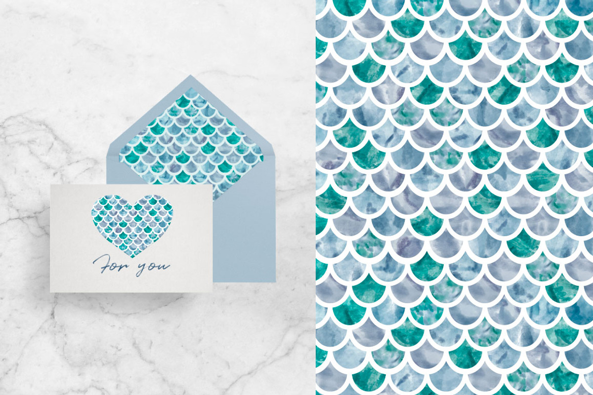 Winter GEOMETRY pattern set, a Pattern Graphic by Katya_lu (Photo 6 of 7)