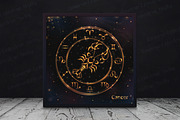 SET / GOLDEN ZODIAC SIGNS / VECTOR, an Animal Illustration by Nadin_Lebedeva (Thumbnail 9 of 17)
