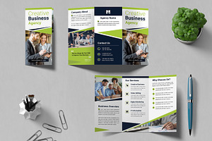 Business Trifold Brochure, a Brochure Template by MightyDesign