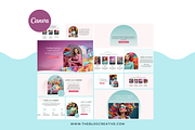 Flourish Femme Canva Sales Page, a Landing Page Template by The Blog Creative (Thumbnail 2 of 7)