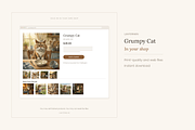 Grumpy Cat Illustrations, 29, an Animal Illustration by LanternkinStudio (Thumbnail 5 of 14)