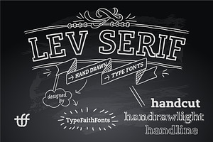 Lev Serif Handdrawn