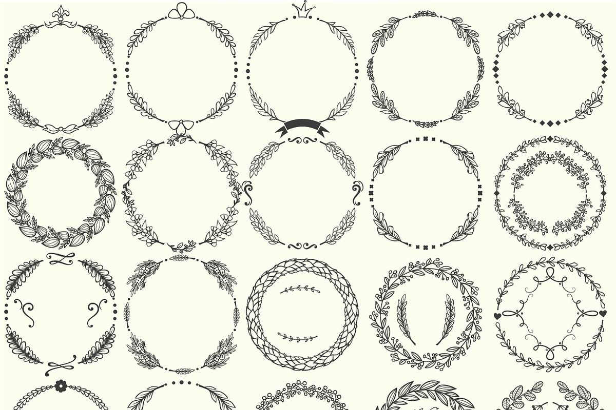 Grass&Leafs AdobeIllustrator brushes, a Brush Add-On by SHMEL_Studio (Photo 3 of 4)