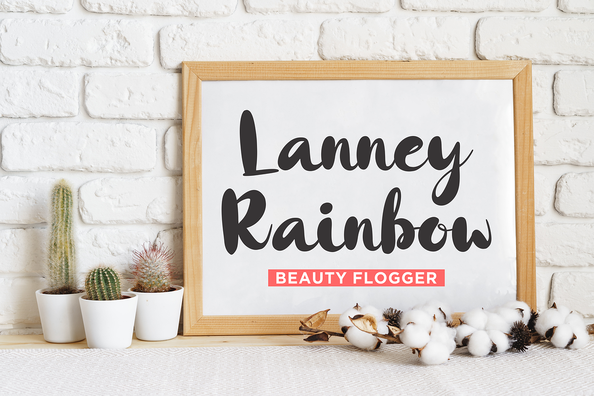 Golden Rainbow, a Script Font by Essentials Studio (Photo 3 of 9)