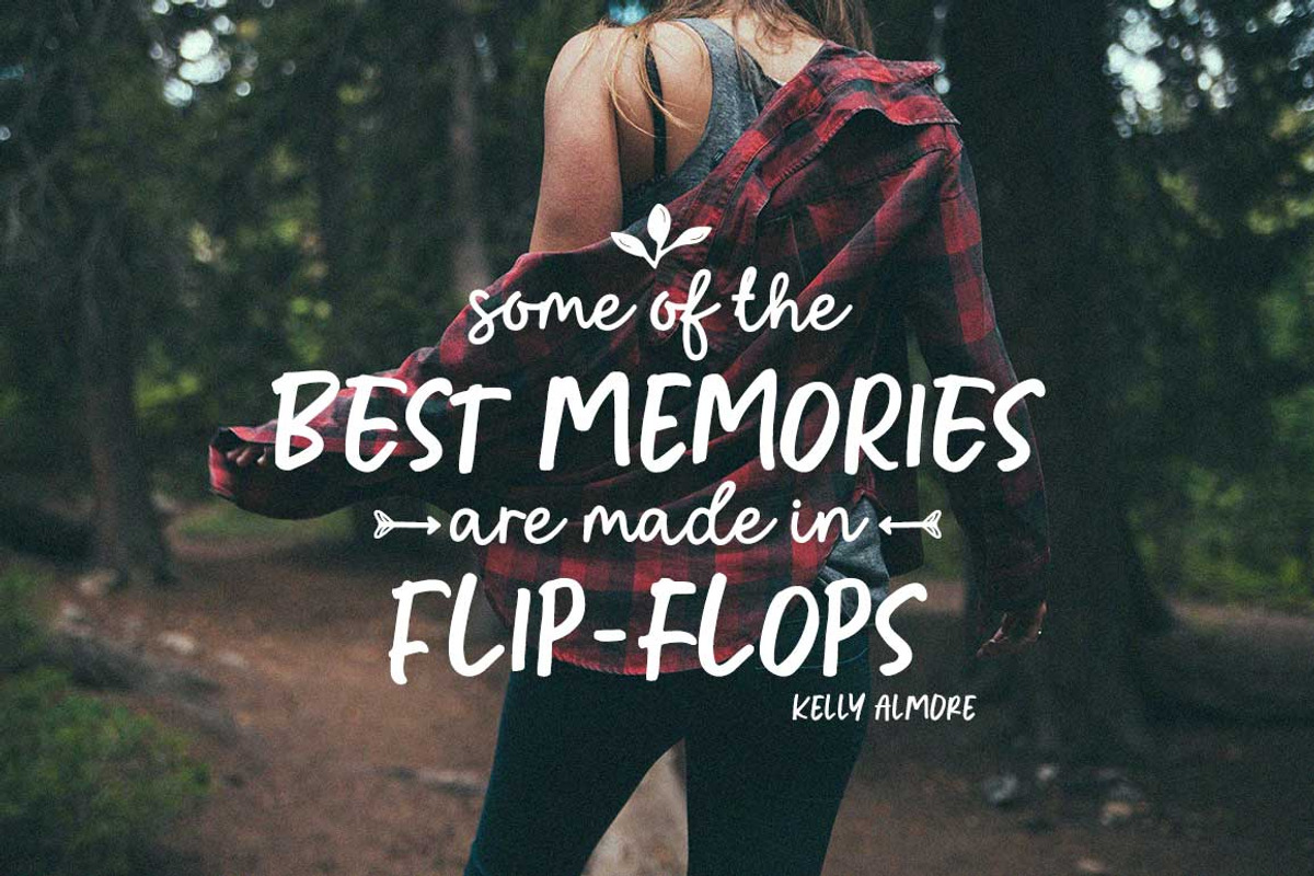 Summer Dear Font Duo + Extras, a Script Font by Lucky Type (Photo 5 of 12)