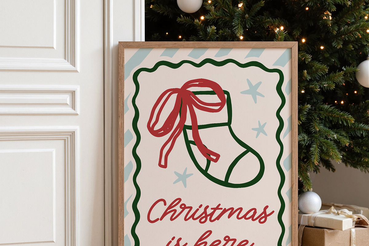 Christmas Frames And Illustrations, an Object Graphic by ArtFM (Photo 12 of 13)