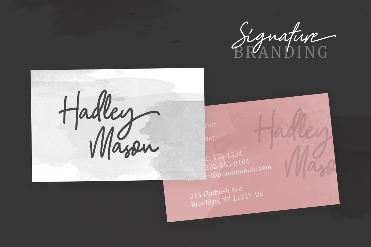 Camilla - Signature Script (6 Fonts) preview 4