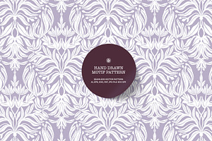 Hand Drawn Motif Wallpaper, a Wallpaper Graphic by Bloomart Studio