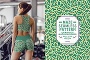 10 Maze Seamless Pattern, a Pattern Graphic by Morand Union (Thumbnail 5 of 22)