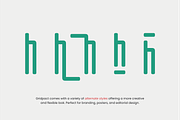 Gridpact, a Sans Serif Font by ahweproject (Thumbnail 12 of 17)