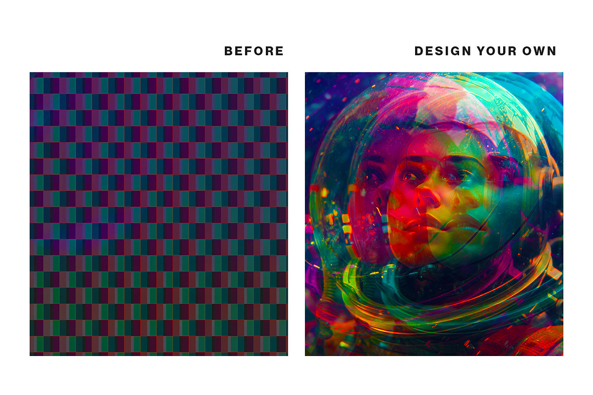 Anaglyph Photo Effect Template, a Layer Style Add-On by DesignerCandies (Photo 2 of 5)