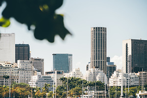 Rio de Janeiro city skyline view, an Architecture Photo by SkyNext
